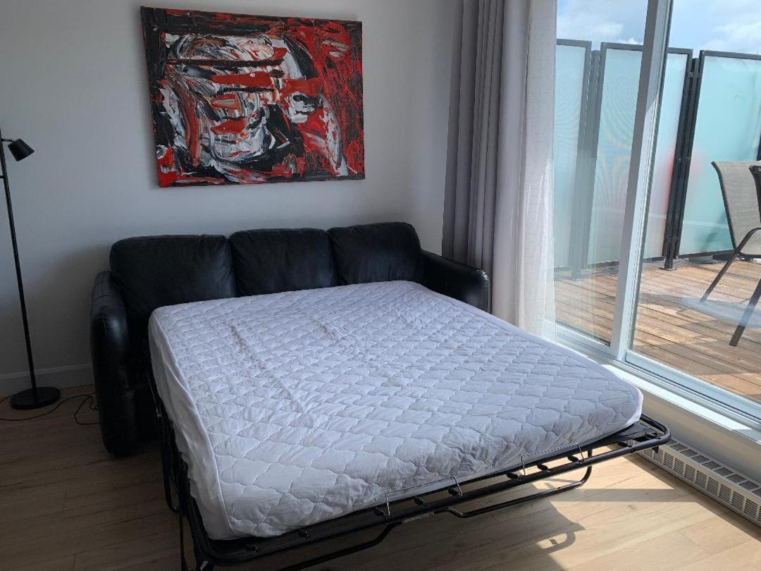 Ferienwohnung Aux Havres Urbains - Le Penthouse Du Kameleon Québec Exterior foto