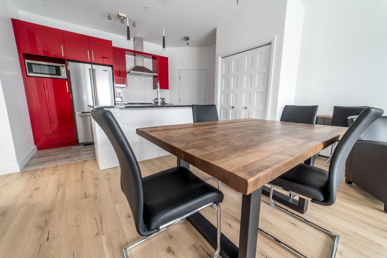 Ferienwohnung Aux Havres Urbains - Le Penthouse Du Kameleon Québec Exterior foto