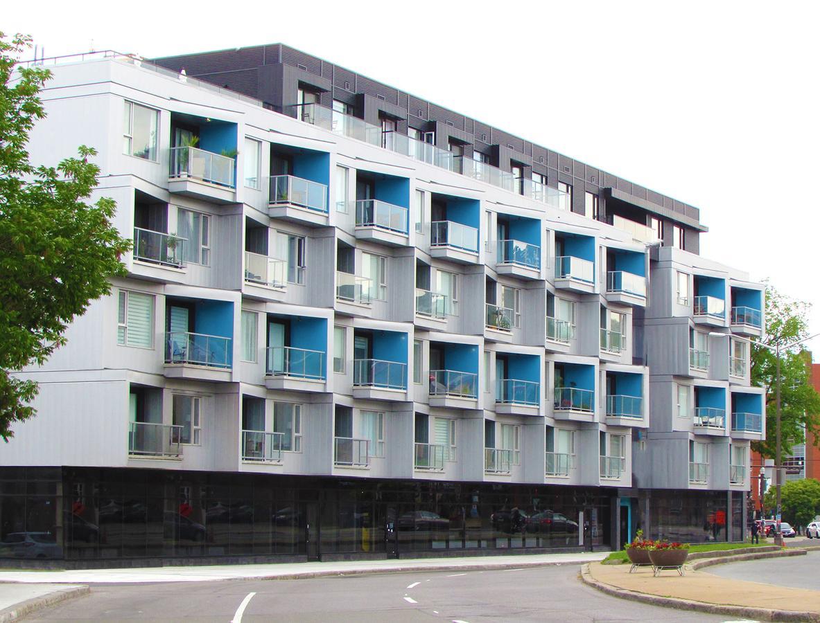 Ferienwohnung Aux Havres Urbains - Le Penthouse Du Kameleon Québec Exterior foto