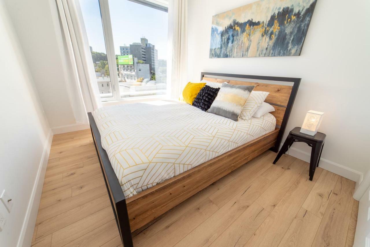 Ferienwohnung Aux Havres Urbains - Le Penthouse Du Kameleon Québec Exterior foto